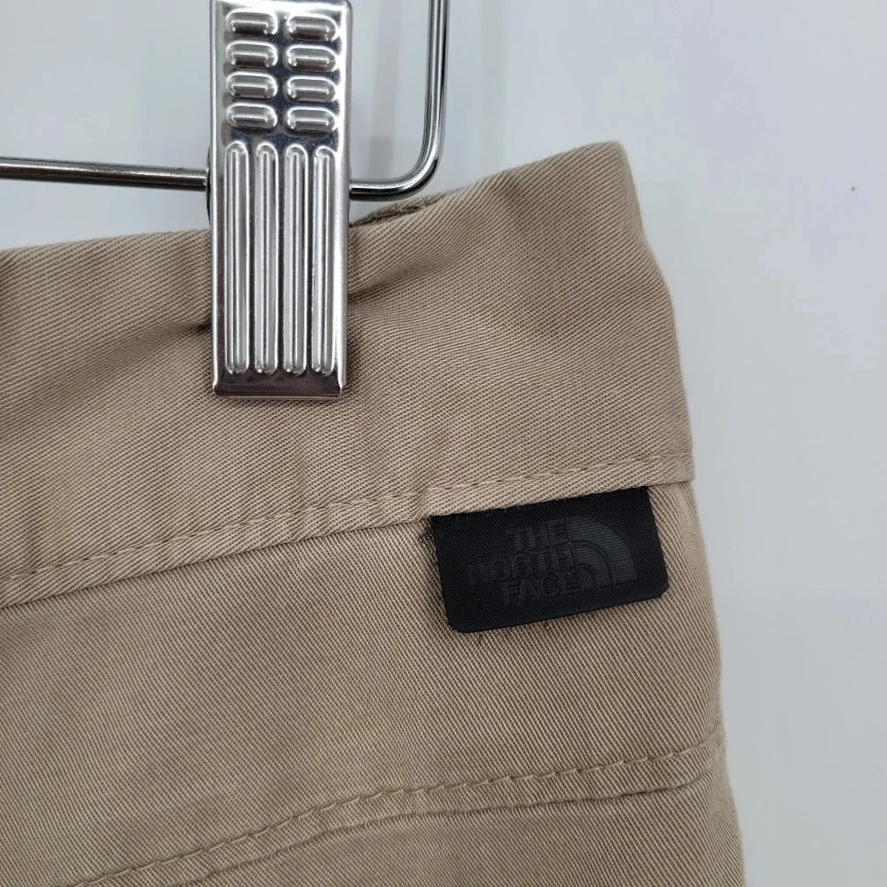 THE north face mens khaki hiking shorts size 36